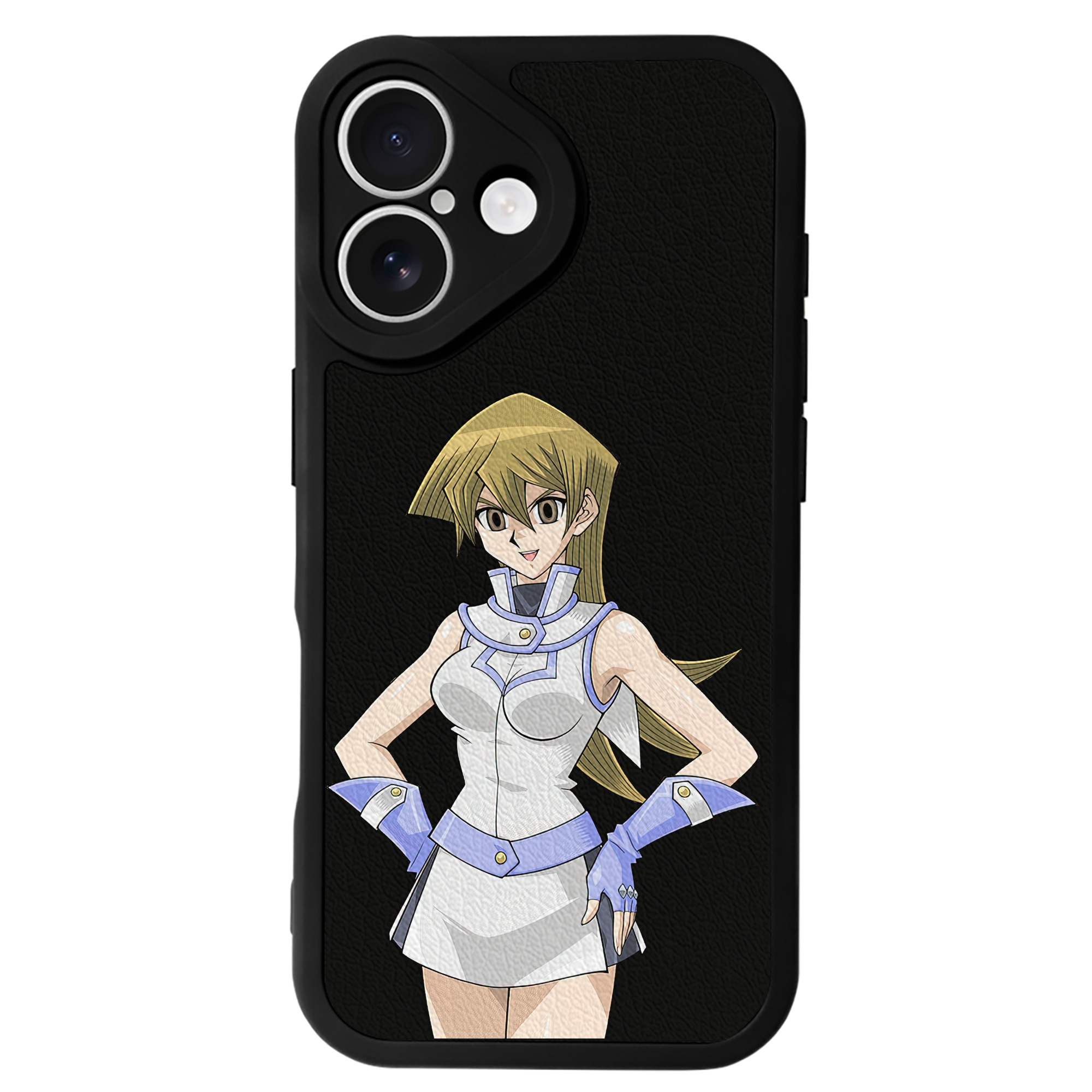 遊☆戯☆王 Yu-Gi-Oh! 【iPhone 16シリーズ対応】シリコンスマホケース（レザー調） 材質：シリコン